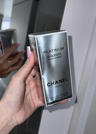 Чоловічі парфуми egoiste platinum chanel  100 мл парфюм шлейфовий шанель