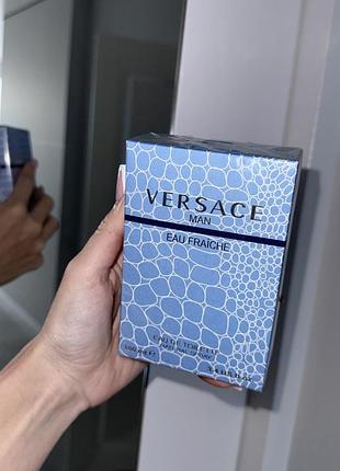 Чоловічі парфуми versace man eau fraiche  100 мл парфюм шлейфовий версаче