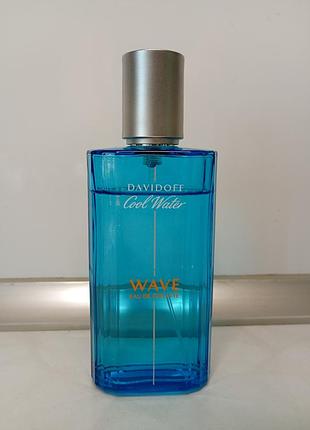 Чоловіча туалетна вода davidoff "cool water wave" 75 мл мужская туалетная вода