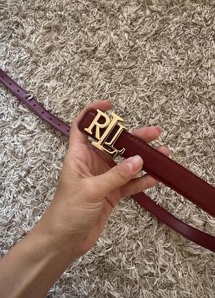 Ремінь ремінь lauren ralph lauren шкіра