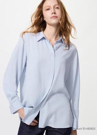 Сорочка uniqlo блуза