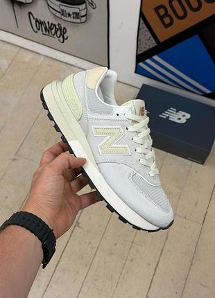 Кросівки new balance 574 legacy white/beige
