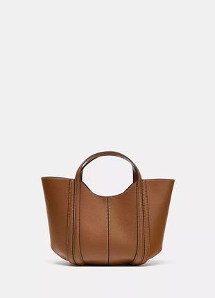 Мумка сумочка коричнева кросбоді zara зара