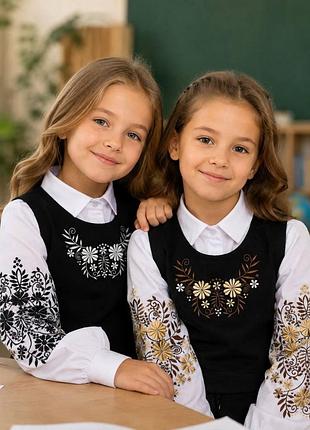 Рубашка+манишка 4
