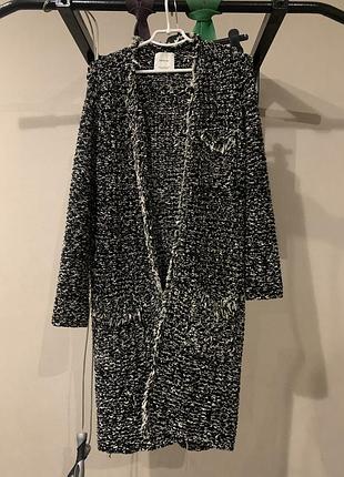 Кардиган вязаный zara размер м