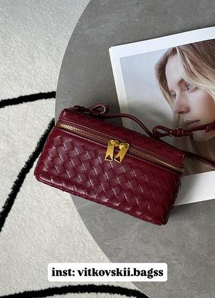 Сумочка nostra bag red/gold❤️