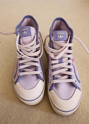 Женские кроссовки - кеды adidas nizza, 24,5 см