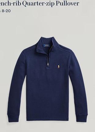 Polo ralph lauren дитячий лонгслим, реглан, кофта, зіпка