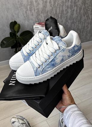 Numeris atelier paint wash denim blue