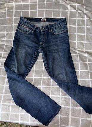 Чоловічі джинси tommy jeans сині розмір 32