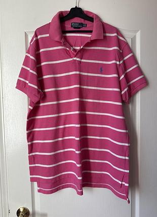 Чоловіче поло ralph lauren, розмір xxl, у смужку