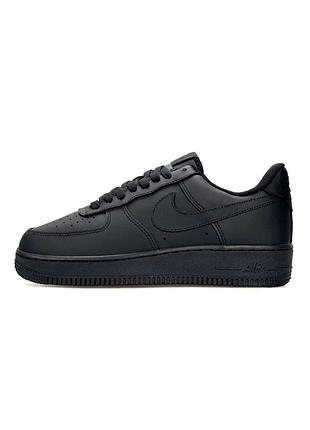 Жіночі кросівки nike air force 1 low all black