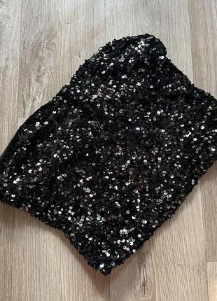 Топ блестящий зара zara