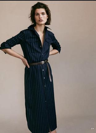 Сукня сорочка з вовни polo ralph lauren