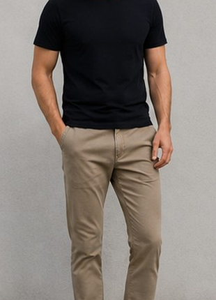 George casual outfitters мужские чиносы бежевые w34 l30, 50 размер