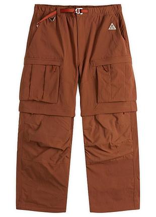 Оригінальні чоловічі карго штани туристичні nike acg smith summit cargo pants cinnamon picante red summit white fn0428-245 мужские штаны туристические