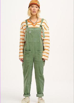 Вільветовий комбінезон lucy & yak в кольорі green bay р.m-l