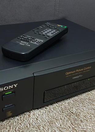 Винтажный видеомагнитофон sony slv-e25uy из Англи deporiginal пульт\