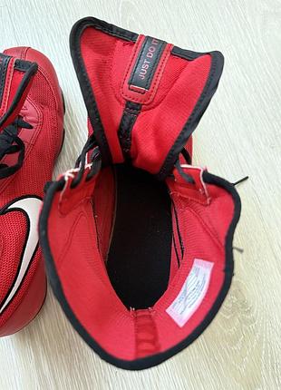 Бу боксерки nike machomai 2 red/white 4