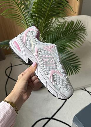 Кроссовки new balance 530 white raspberry