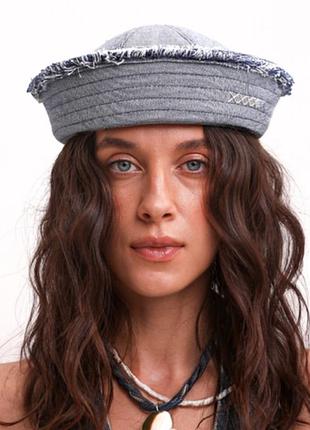 Furt кепка морячка sailor hat 05 blue jeans