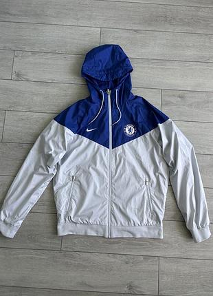 Спортивная футбольная куртка челси найк nike chelsea windrunner jacket size m размер ветровка ветровка ветровка ветровка оригинал