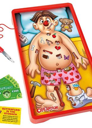 Настільна гра «операція» (operation) від hasbro – класична сімейна гра!