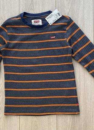 Levi’s дитячий лонгслим, реглан, кофта,