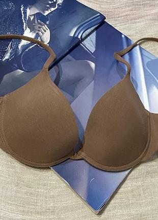 Intimissimi крутой бюст качественного бренда шоколадного оттенка (италия