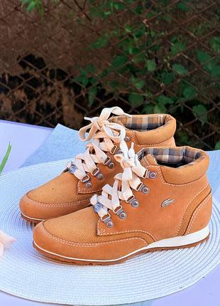 Черевики lacoste 36р екошкіра