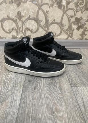 Високі кросівки / кеди nike court vision mid (оригінал)
