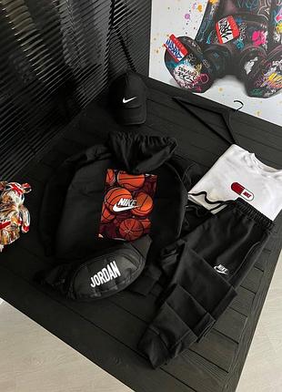 Чоловічий спортивний костюм сет nike  6в1 2999 грн🔥 можна окремо   манжети на резинці  костюм: ▫️сезон : осінь ▫️розмірний ряд : xs, s, m, l, xl, xx