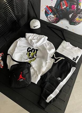 Чоловічий спортивний костюм сет nike  6в1 2999 грн🔥 можна окремо   манжети на резинці  костюм: ▫️сезон : осінь ▫️розмірний ряд : xs, s, m, l, xl, xx