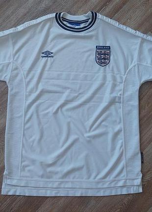 Футболка (футбольна форма) джерсі umbro england 1999-2001