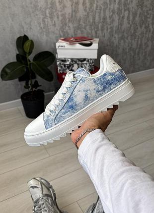👟 кеди numeris atelier paint wash denim blue / наложка bs👟