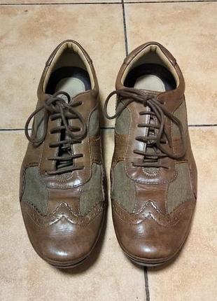 Чоловічі шкіряні кросівки clarks,р44