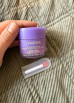 Laneige lip sleeping mask gummy bear 20 г, нова, оригінал