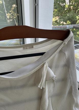 Massimo dutti | шовкова спідниця | спідниця міді | спідниця максі | жіночий одяг | преміум | натуральний шовк | розмір s | w28 | молочна спідниця