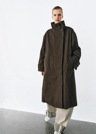 Тренч женский оверсайз zw collection zara l