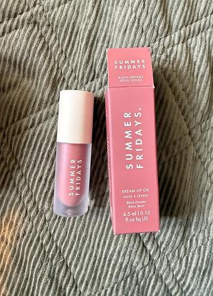Summer fridays dream lip oil blush dreams 4.5 мл, оригінал