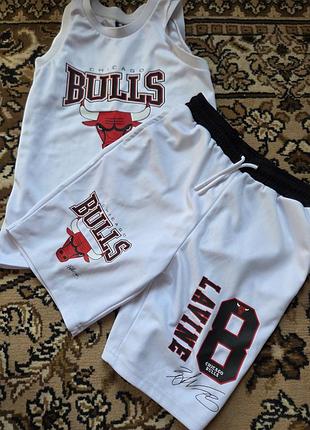 Летний спортивный костюм для мальчика chicago bulls 9-10p