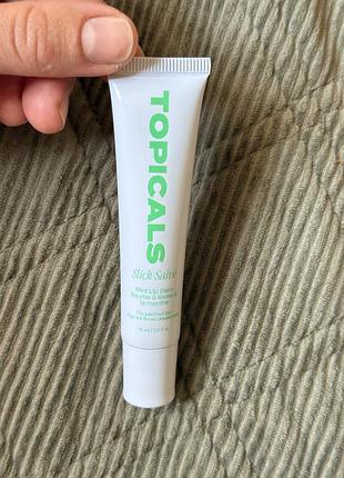 Бальзам для губ topicals slick salve mint lip balm 15 мл