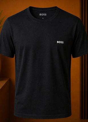 Boss logo regular fit t-shirt