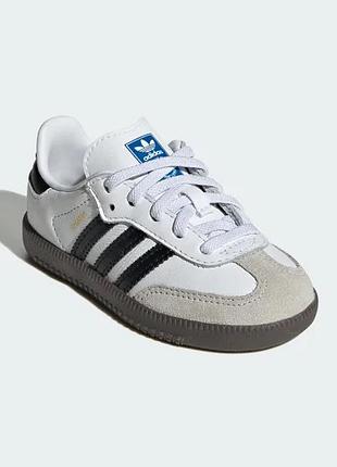 Дитячі кросівки adidas samba og kids 27/ кросівки на дівчинку / кросівки адідас/ кеди адідас/ adidas
