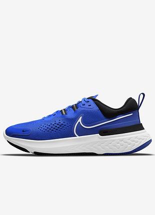 Кросівки nike react miler 2 hyper royal blue cw7121-401 45