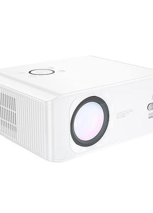Проектор hoco dt3 smart electric focus projector (1080p android version) |2.4g/5g, aux/usb/av/hdtv|
