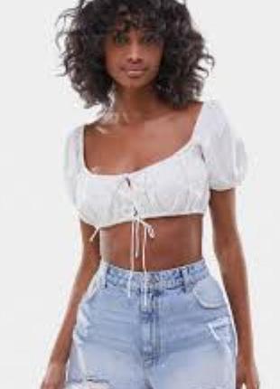 Укороченный топ bershka