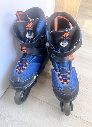 Дитячі ролики k2 raider pro, 17-20.5 см