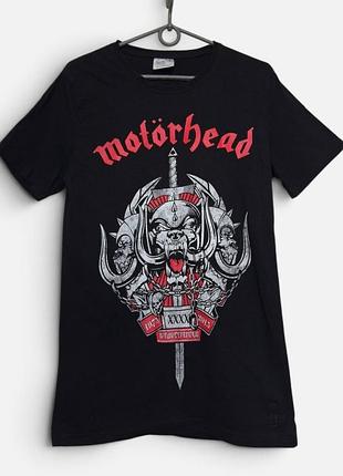 Футболка з мерчем метал гурту motörhead