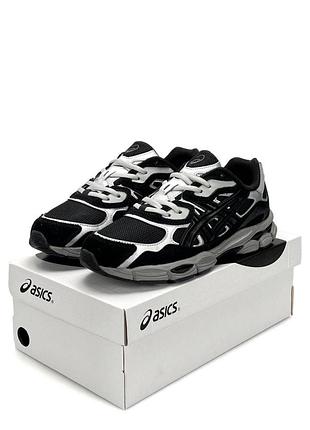 Asics gel-nyc black grey 3